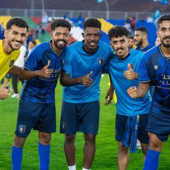 AlUla FC Players Celebration 